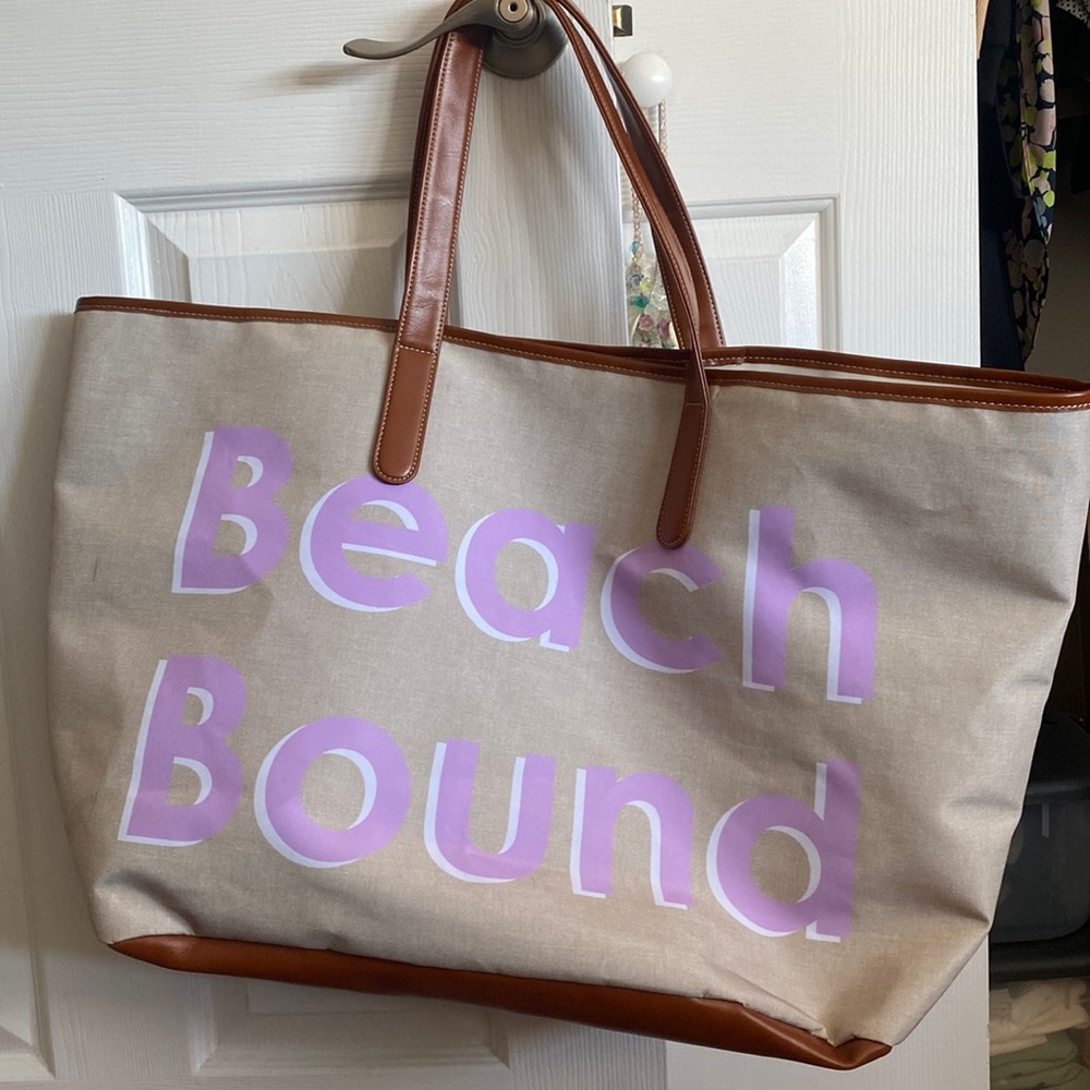 Vacation Tote bag - Beach Bound - extra large bag